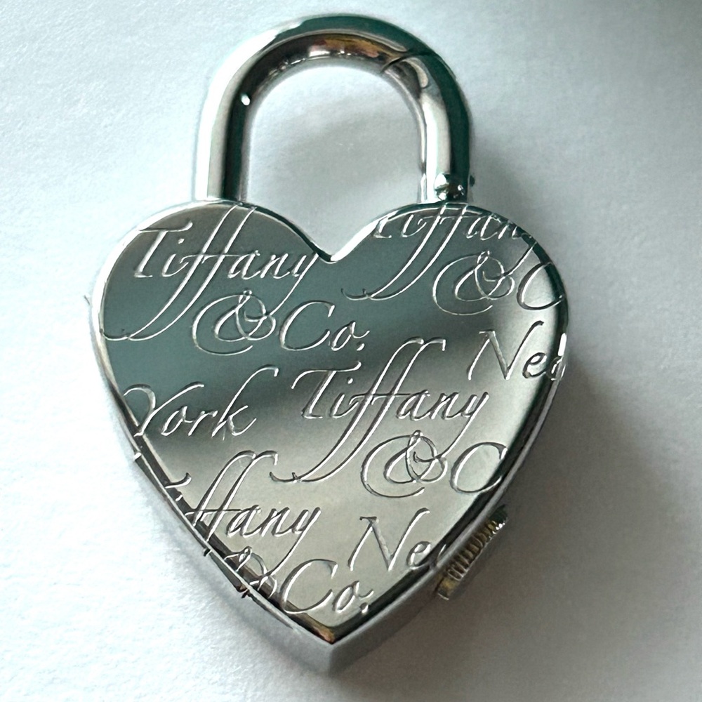 RARE TIFFANY & Co Watch Heart Pendant